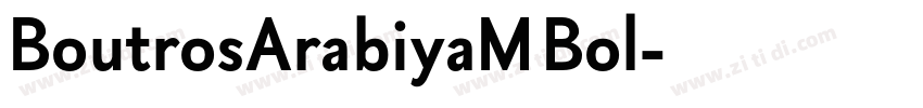 BoutrosArabiyaM Bol字体转换